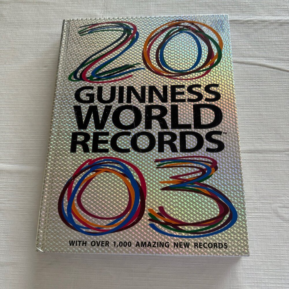 Guinness World Records 2003 Hardcover Book Good Used Condition